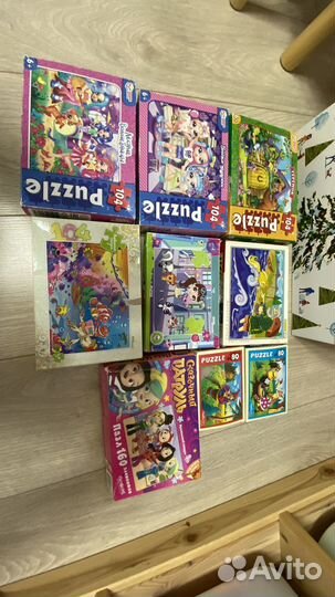 Пазлы 104,80,120 деталей
