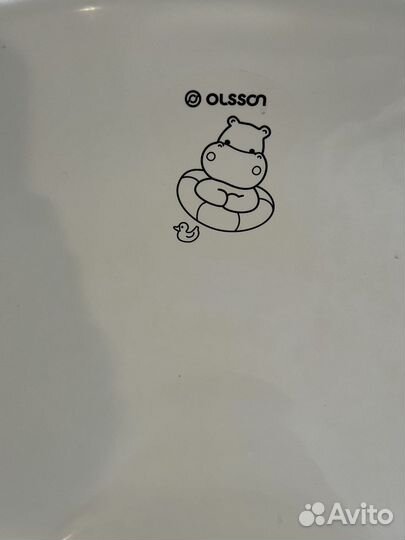 Детская ванночка с термометром Olsson