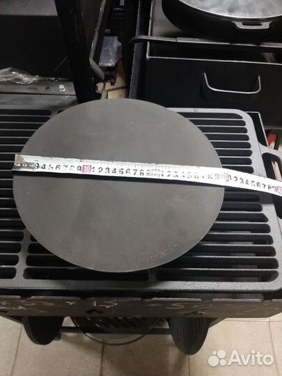 Пресс чугунный для гриля сковороды