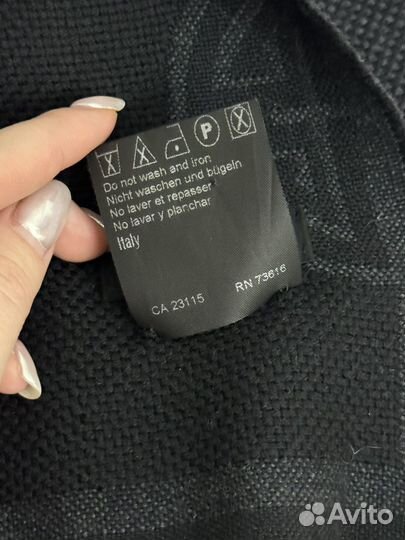 Шарф мужской шерстяной Hugo Boss