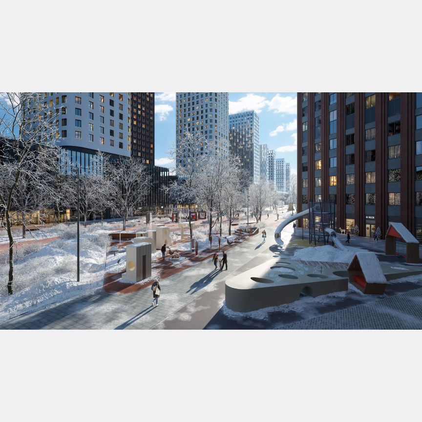 1-к. квартира, 38,6 м², 10/43 эт.