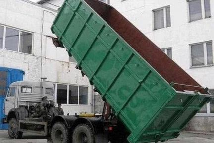 Вывоз строительного мусора контейнером