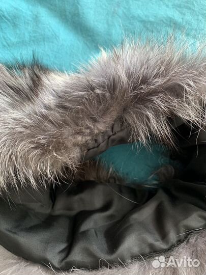 Меховой воротник песец
