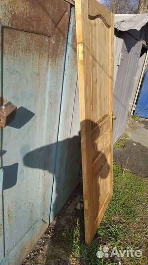 Дверь деревянная 80-2