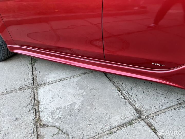 Накладки на пороги mitsubishi lancer 10