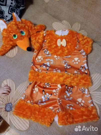 Новогодние костюмы:заяц, волк, медведь, на прокат