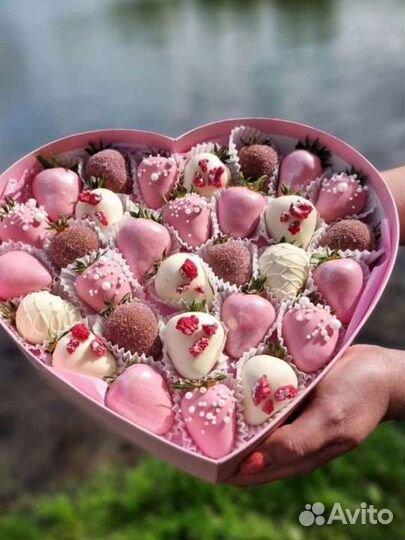 Клубника в шоколаде набор