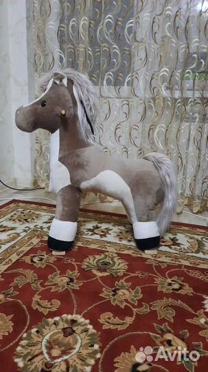 Мягкая игрушка лошадь