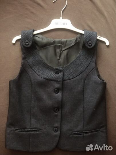 Школьный жилет 140 размер
