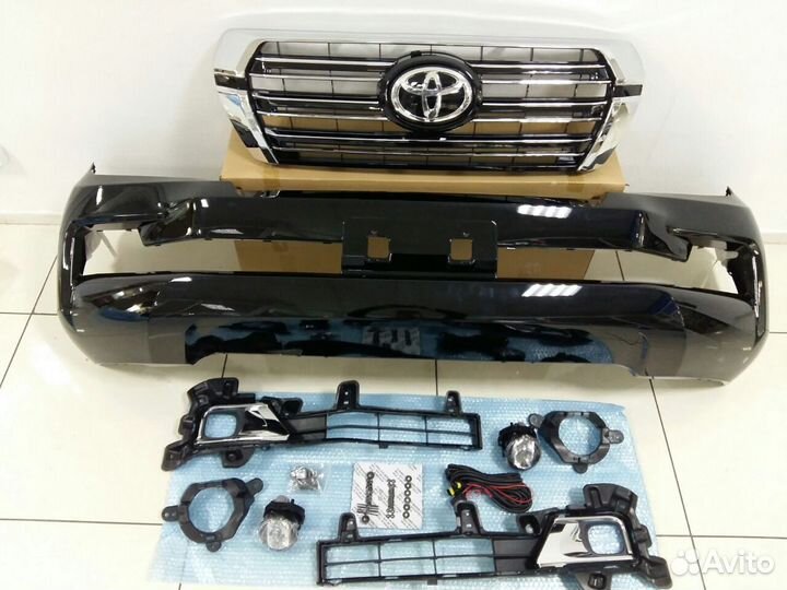 Land Cruiser 200 08-15 Рестайлинг бампер 16+ N3HG5