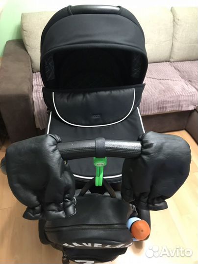 Коляска Anex Sport Black 3 в 1