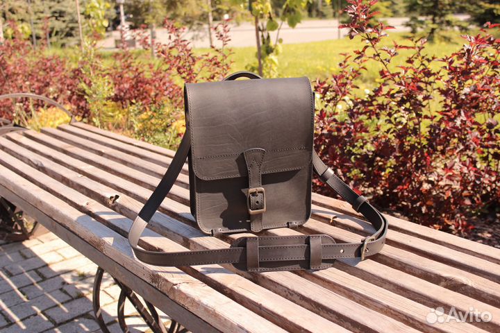 Сумка мужская кожаная