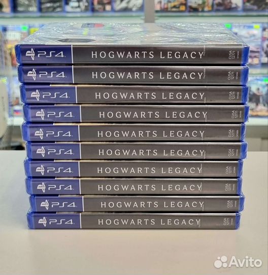 Hogwarts legacy ps4 диск новый русские субтитры