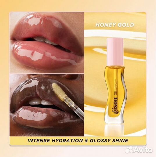 Масло для губ Gisou Honey Infused Lip Oil