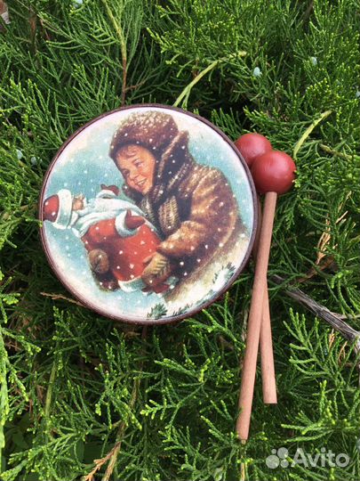 Игрушка детская, шкатулка ручная работа,декупаж