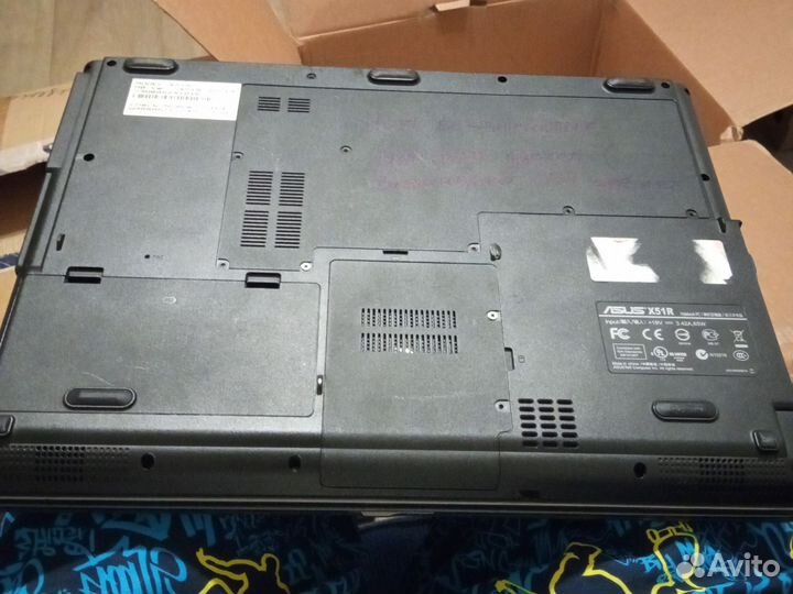 Ноутбук На запчасти asus и dell xps m1730