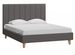 Кровать Скаун 160 Velvet Grey