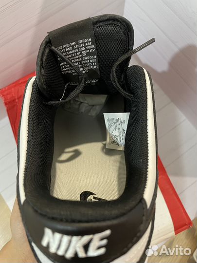 Кроссовки nike dunk low retro black