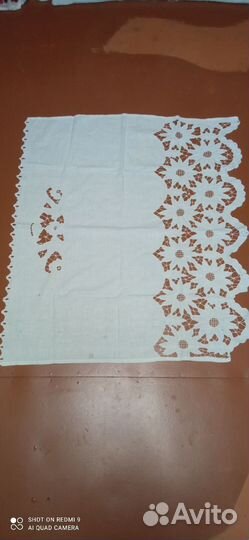 Подзор,вышивка ришилье,пододеяльник с вышивкой р