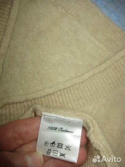 Теплый джемпер кашемир на 7-9 лет