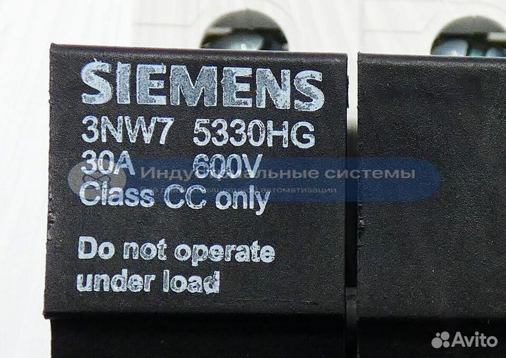 Цоколь предохранителя Siemens 3NW7 533-0HG