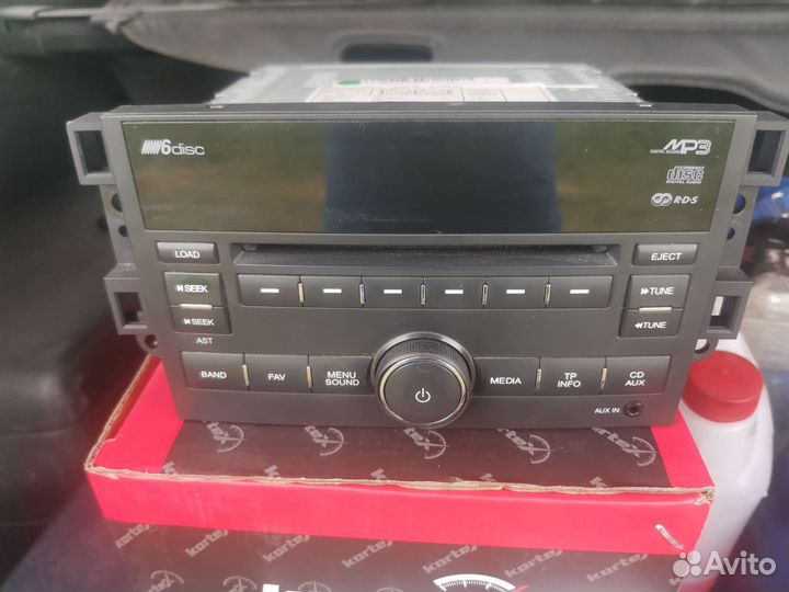 Автомагнитола chevrolet сарtiva