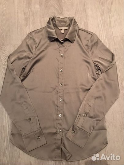 Шелковая рубашка женская