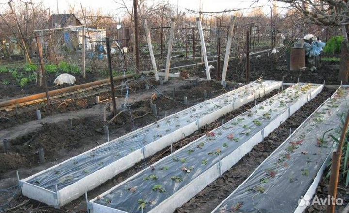 Полосы для грядок из шифера (3000x300x8)