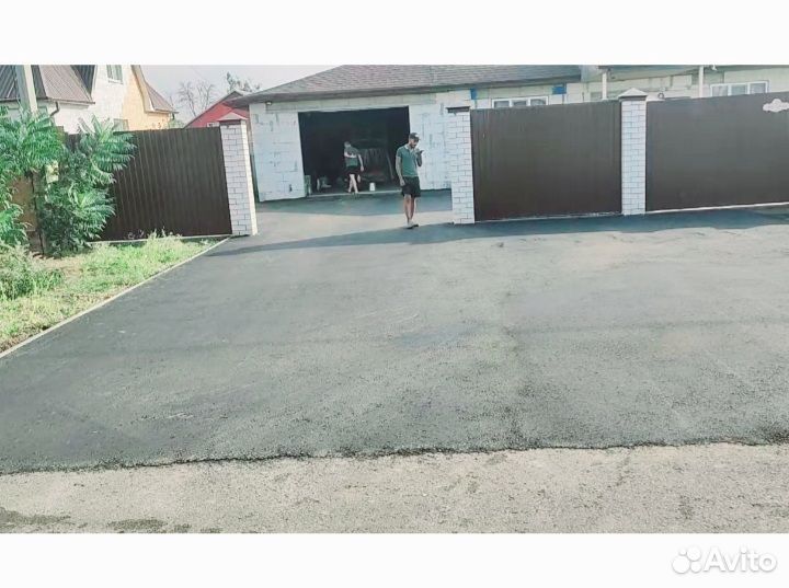 Укладка асфальта