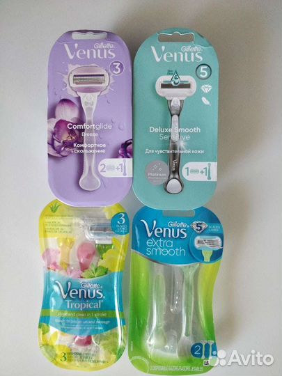Gillette женские станки для бритья