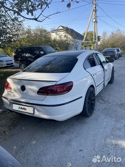 Volkswagen Passat CC 1.8 AMT, 2012, битый, 170 000 км