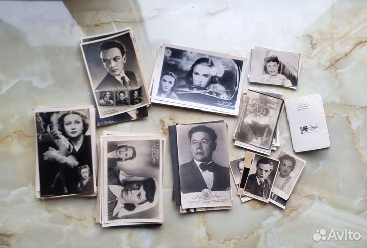 Открытки Актеры СССР Одним Лотом