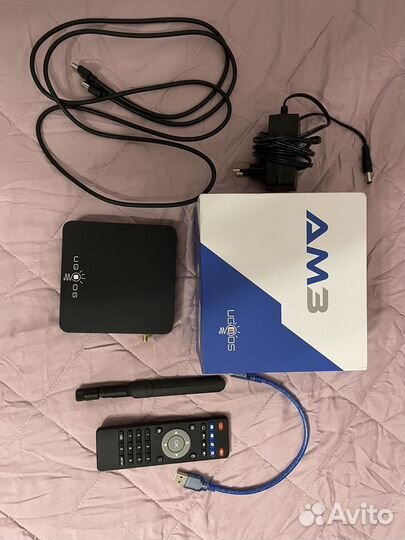 Смарт тв-приставка Ugoos AM3 Android