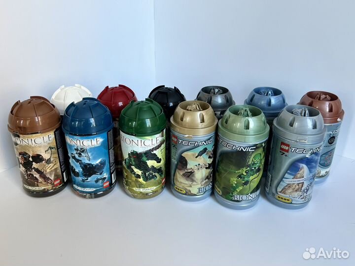 Lego Bionicle Toa Metru и Toa Mata