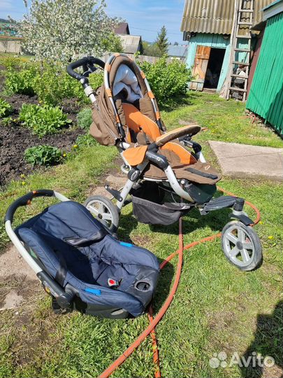 Коляска 3 в 1 с автолюлькой