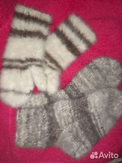 Прядение.Вязание собачьей шерсти