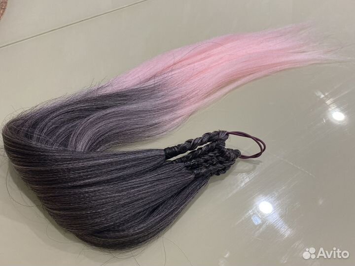 Хвост из канекалона афрохвост