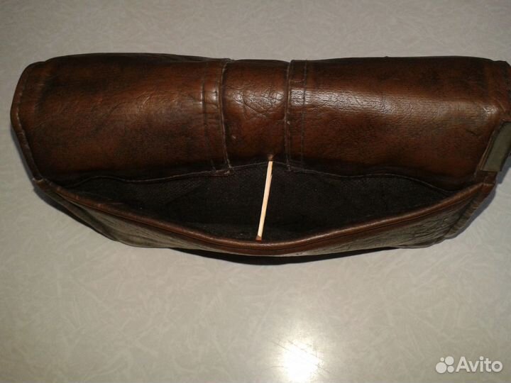 Барсетка кожаная мужская б/у