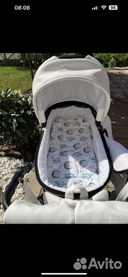 Коляска 2 в 1 peppy sandra