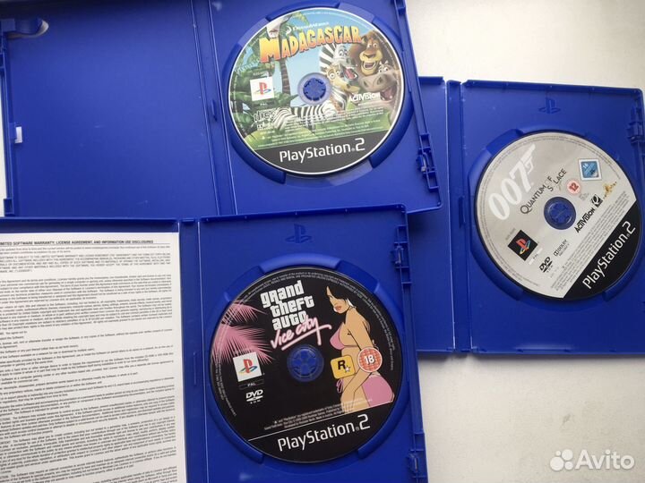 Диски на PlayStation 2/PS2 Slim(лицензия)