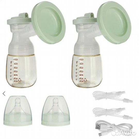 Молокоотсос электрический беспроводной с массажем