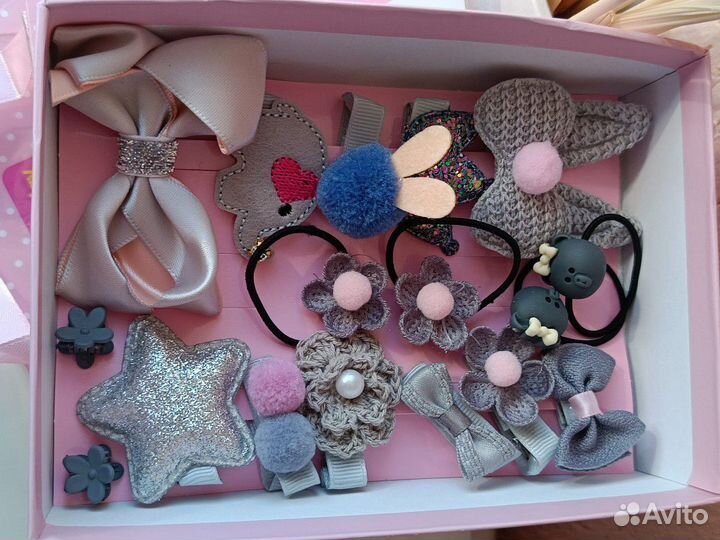 Резинки для волос. В подарочной упаковке