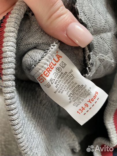 Толстовка 7/8/9 лет рост 134 см