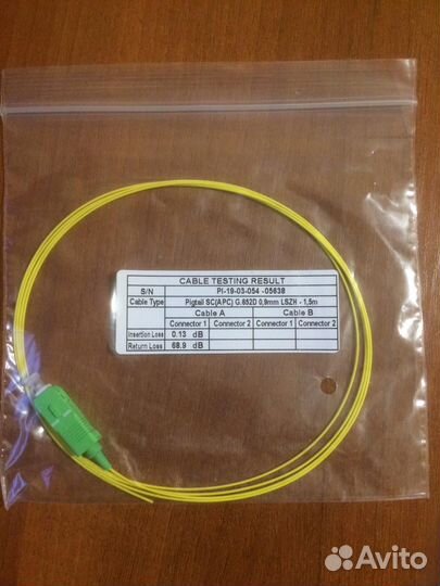 Оптические патчкорды и оборудование