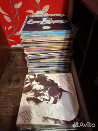 Виниловые пластинки (жанр разный)