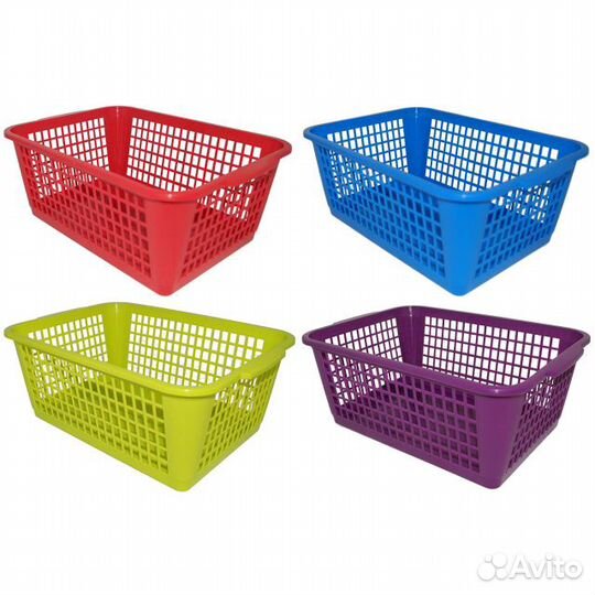 Корзина gensini, 38х26х15 см, 14 л, для бытовых ну