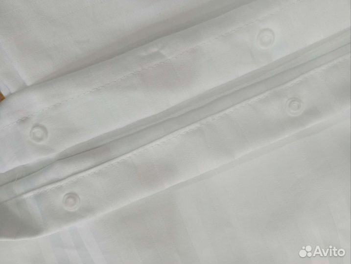 Постельное белье страйп-сатин