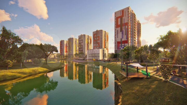 1-к. квартира, 40,1 м², 5/18 эт.