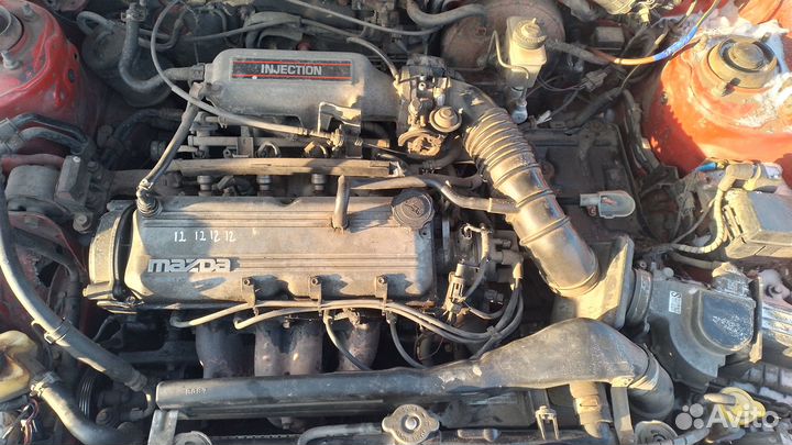 Двигатель B6 1.6 Mazda 323 BG 8V под запуск