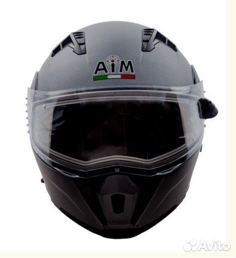 Шлем Снегоходный AiM JK906 Grey Metal L